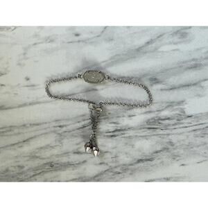 Kendra Scott Elisa Silver Drusy Bracelet